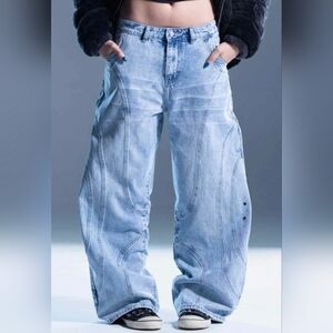 Unpractical Ascending Blue Denim - Size XL - NWT
